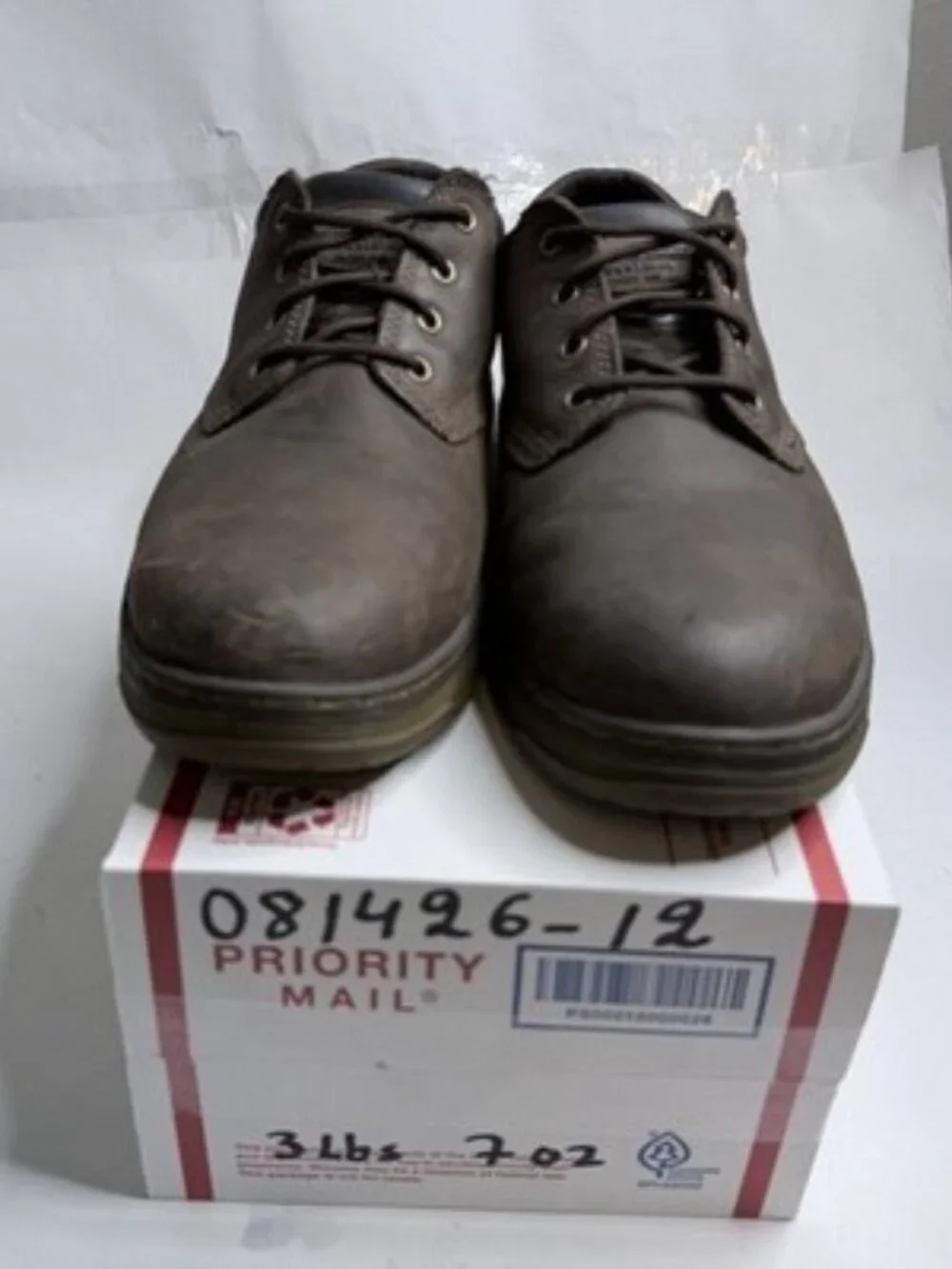 Dr. Martens Brown Solid Oxford Casual Shoes Men 12